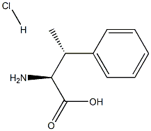 (2S,3R)-2-Amino-3-phenyl-butyric acid hydrochloride,143251-58-5,结构式
