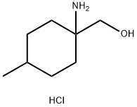 (1-amino-4-methylcyclohexyl)methanol hydrochloride Structure