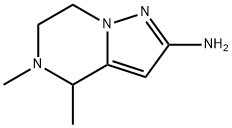 4,5-dimethyl-4,5,6,7-tetrahydropyrazolo[1,5-a]pyrazin-2-amine Struktur