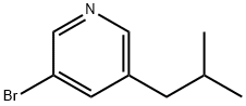 3-Bromo-5-(iso-butyl)pyridine Structure
