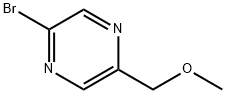 2-BROMO-5-(METHOXYMETHYL)PYRAZINE Struktur