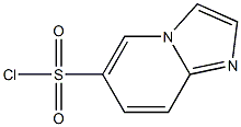imidazo[1,2-a]pyridine-6-sulfonyl chloride,1444886-02-5,结构式