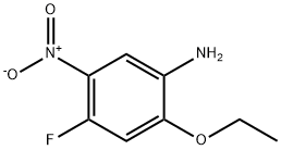 2-Ethoxy-4-fluoro-5-nitroaniline 化学構造式