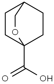 2-oxabicyclo[2.2.2]octane-1-carboxylic acid Structure