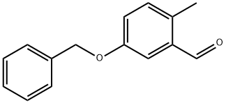 5-(Benzyloxy)-2-methylbenzaldehyde Structure