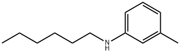 N-hexyl-3-methylaniline Structure