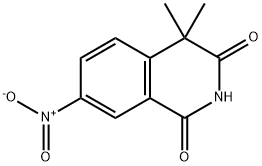 14576-21-7 4,4-二甲基-7-硝基异喹啉-1,3(2H,4H)-二酮