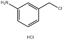 3-(chloromethyl)aniline hydrochloride 化学構造式