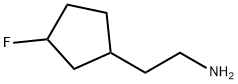 2-(3-氟环戊基)乙胺, 1461704-85-7, 结构式