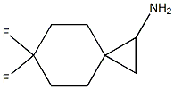 6,6-difluorospiro[2.5]octan-1-amine Struktur