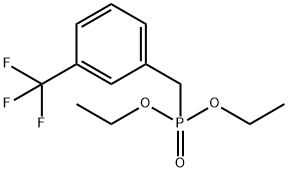 diethyl 3-trifluoromethylbenzylphosphonate 结构式