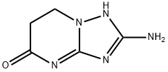 2-氨基-6,7-二氢-[1,2,4]三唑[1,5-A]嘧啶-5(1H)-酮, 1469468-67-4, 结构式