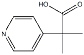 2-METHYL-2-PYRIDIN-4-YLPROPANOIC ACID 结构式