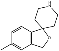 5-methylspiro[isobenzofuran-1(3H),4'-piperidine] 结构式