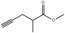 methyl 2-methylpent-4-ynoate Structure