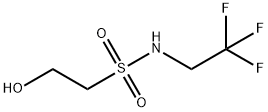 2-hydroxy-N-(2,2,2-trifluoroethyl)ethane-1-sulfonamide 化学構造式