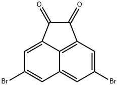 4,7-溴代萘-1,2-二酮,148462-35-5,结构式