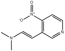 Ethenamine, N,N-dimethyl-2-(4-nitro-3-pyridinyl)-, (E)- (9CI) Structure