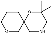 2,2-dimethyl-1,8-dioxa-4-azaspiro[5.5]undecane Structure
