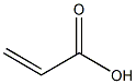 prop-2-enoic acid 化学構造式