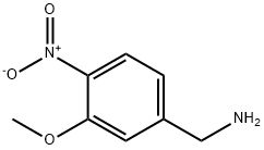 Benzenemethanamine, 3-methoxy-4-nitro- 化学構造式