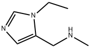 [(1-ethyl-1H-imidazol-5-yl)methyl](methyl)amine Structure