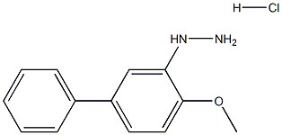 4-甲氧基-3-联苯肼盐酸盐, 149853-76-9, 结构式