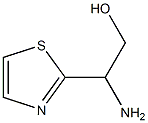 2-AMINO-2-(1,3-THIAZOL-2-YL)ETHAN-1-OL 结构式