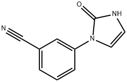 3-(2-oxo-2,3-dihydro-1H-imidazol-1-yl)benzonitrile,1500241-78-0,结构式