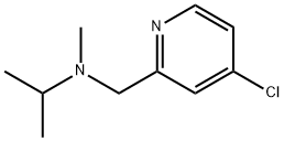 [(4-chloropyridin-2-yl)methyl](methyl)(propan-2-yl)amine Struktur