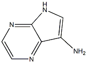 5H-pyrrolo[2,3-b]pyrazin-7-amine,1505002-82-3,结构式