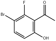 3'-Bromo-2'-fluoro-6'-hydroxyacetophenone Structure