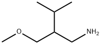 2-(甲氧基甲基)-3-甲基丁-1-胺,1509806-63-6,结构式