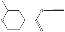methyl 4-ethynyltetrahydro-2H-pyran-4-carboxylate Structure