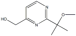 (2-(2-methoxypropan-2-yl)pyrimidin-4-yl)methanol Structure