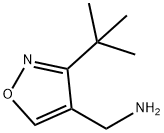 (3-tert-butyl-1,2-oxazol-4-yl)methanamine Struktur