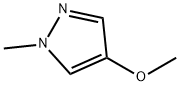 4-甲氧基-1-甲基-1H-吡唑,15131-95-0,结构式