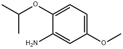 5-甲氧基-2-(丙烷-2-氧基)苯胺 结构式