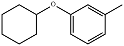Benzene, 1-(cyclohexyloxy)-3-methyl- Struktur
