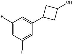 3-(3,5-二氟苯基)环丁烷-1-醇, 1519955-82-8, 结构式