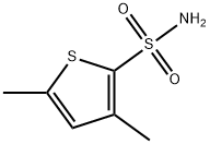 3,5-dimethylthiophene-2-sulfonamide 化学構造式