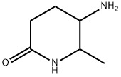 5-amino-6-methylpiperidin-2-one Structure