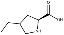 4-Ethylpyrrolidine-2-carboxylic acid Structure