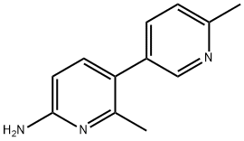 6-methyl-5-(6-methylpyridin-3-yl)pyridin-2-amine Structure