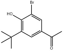 2-BroMo-6-tert-butyl-4-
(1,1-diMethoxyethyl)anisole 化学構造式