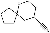 6-oxaspiro[4.5]decane-9-carbonitrile Structure