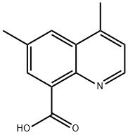 4,6-dimethylquinoline-8-carboxylic acid Structure