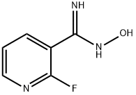 3-Pyridinecarboximidamide, 2-fluoro-N-hydroxy- 结构式