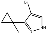 1537445-10-5 4-溴-3-(1-甲基环丙基)-1H-吡唑