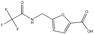 5-[(trifluoroacetamido)methyl]furan-2-carboxylic acid Structure